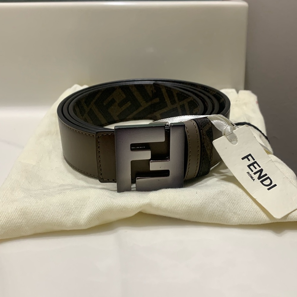 NWT Mens Authentic Fendi Belt